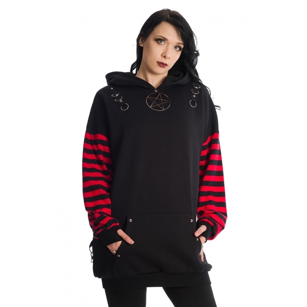 Banned - HELIA Hoodie/trui - Rood
